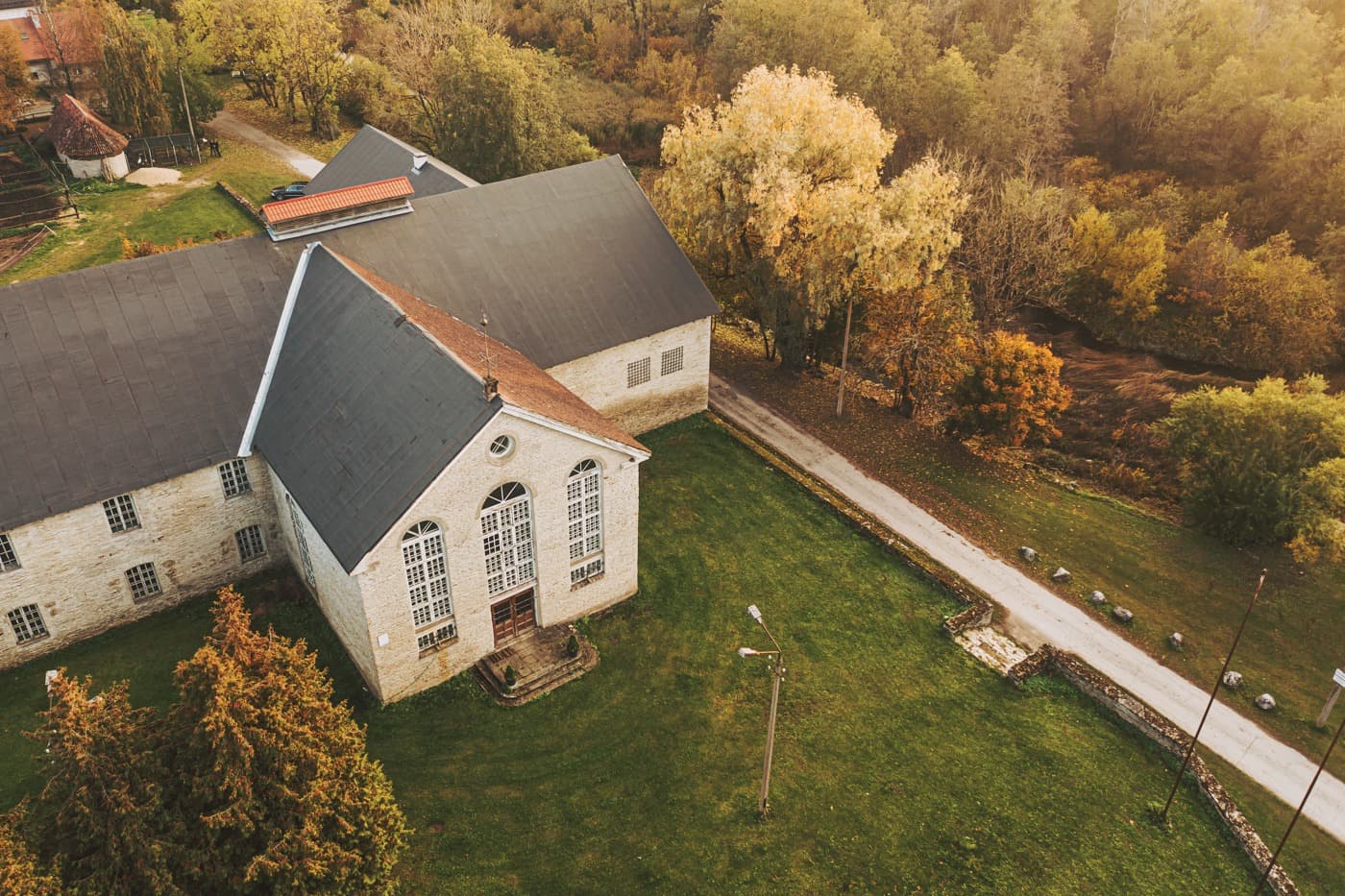Restored interior of Lagedi Castle — Baltic manor tradition with refined contemporary warmth